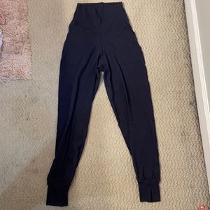 navy blue aerie joggers